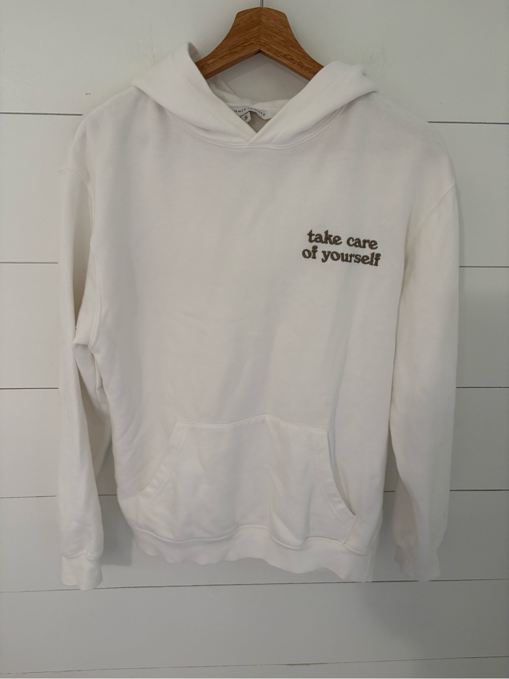 Summer Fridays ‘Take Care of Yourself’ Hoodie